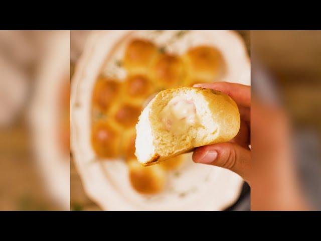 Pull-Apart Ham & Cheese Bites