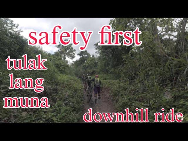 Downhill ride on a rainy day / slippery road / Team NTC / Negros Trail Chasers / Al Lanzky TV