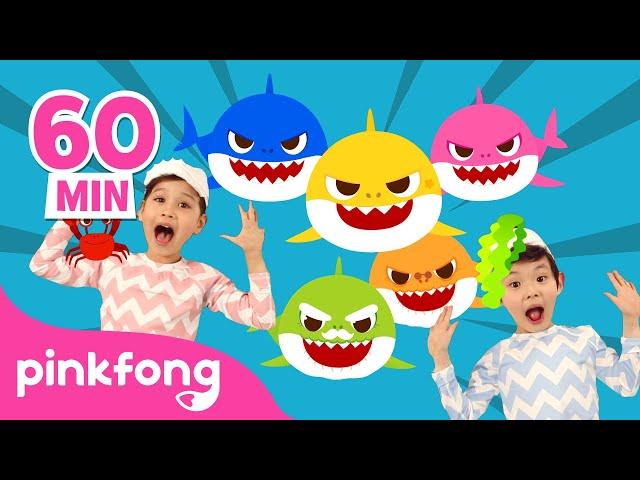 1 Stunde⏰ | Kinderlieder Mix von Baby-Hai | Baby Shark Deutsch&Englisch | Pinkfong Kinderlieder