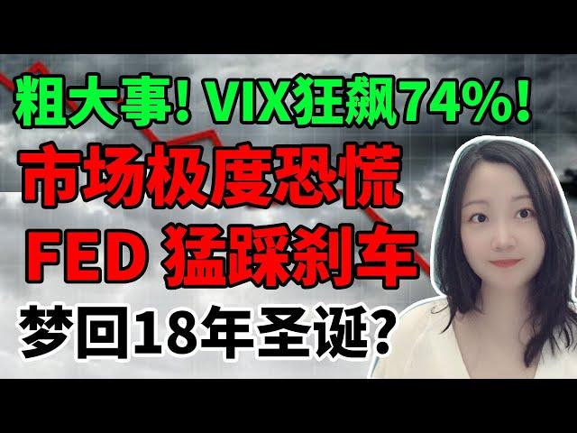 美股的天塌了 ！！！NaNa说美股(2024.12.18)