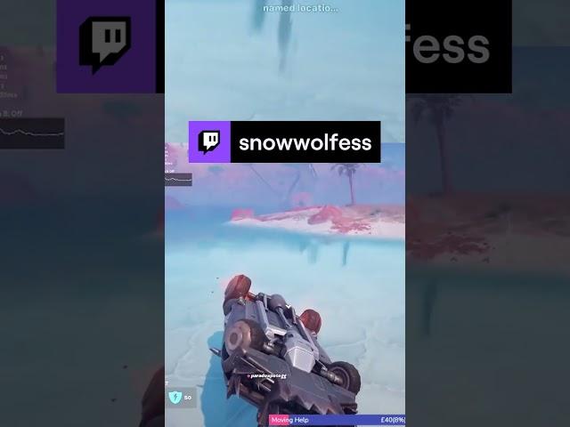 When you stick the perfect landing but the game says nope - vanishing car | snowwolfess on #Twitch