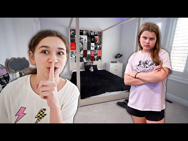 PRANKING MY SISTER!! REARRANGING HER ROOM!! | JKREW