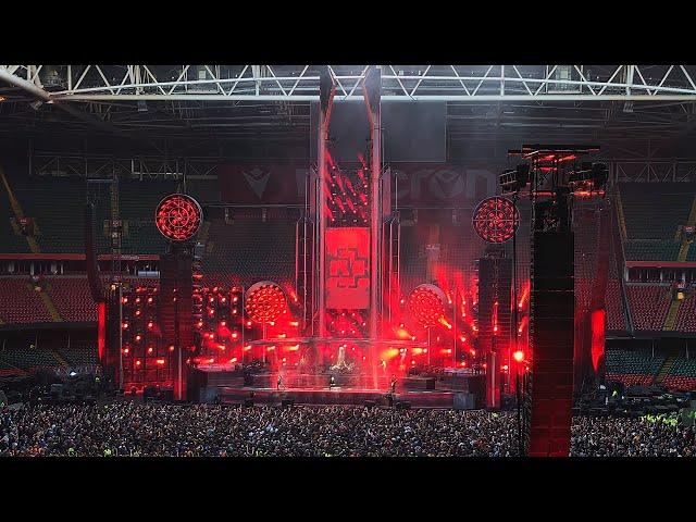 Rammstein Mein Hertz Brennt - Cardiff 2022