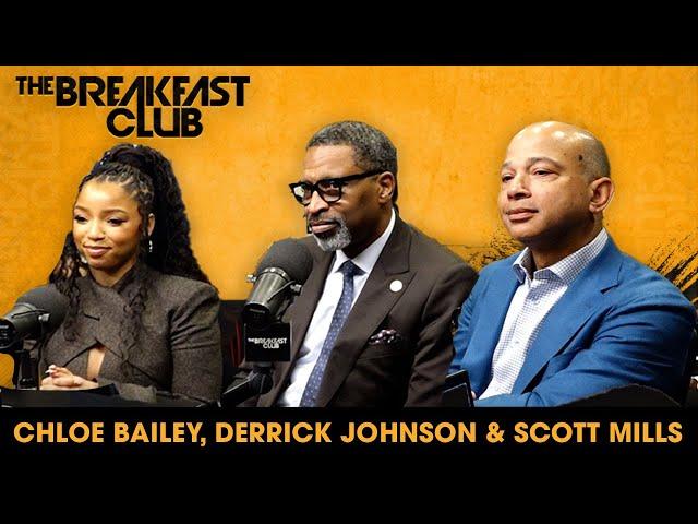 Chloe Bailey, Derrick Johnson & Scott Mills Talk NAACP Image Awards, BET, Burna Boy + More