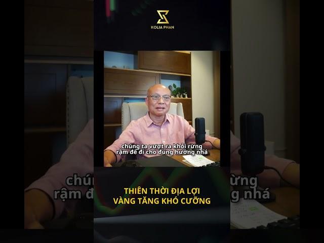 THIÊN THỜI ĐỊA LỢI - VÀNG TĂNG KHÓ CƯỠNG #giavang #kinhte #goldtrading