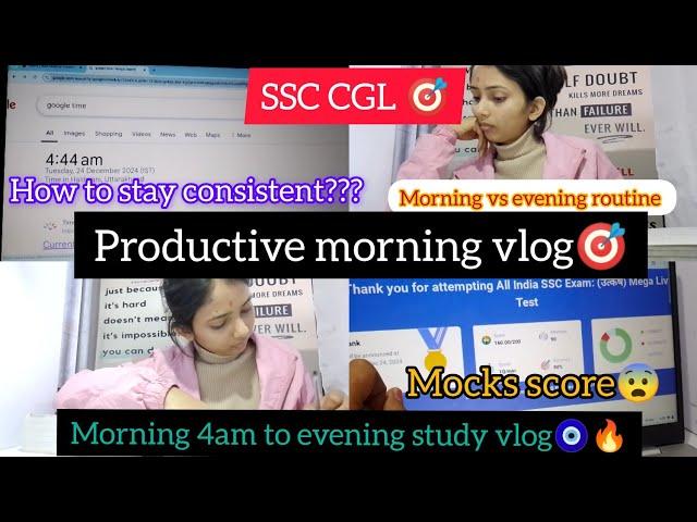 SSC CGL ASPIRANT DAILY ROUTINE 10+hours study vlog mock scores️