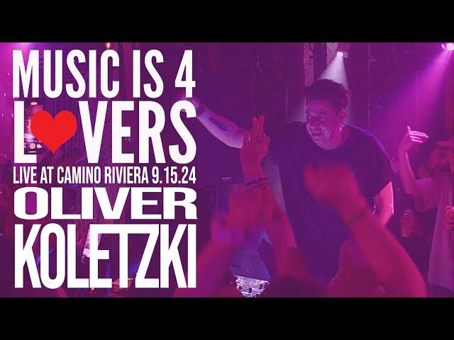 Oliver Koletzki at Music is 4 Lovers [2024-09-15 @ Camino Riviera, San Diego] [MI4L.com]