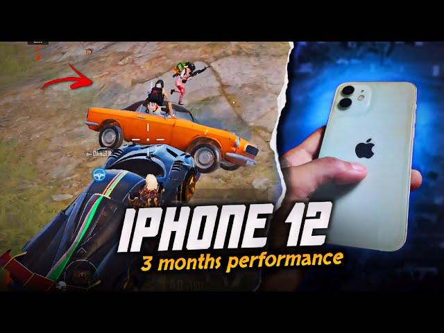 Refurbished iphone 12 in 2024 | 3 MONTHS GAMING REVIEW | IPHONE 12 BGMI TEST