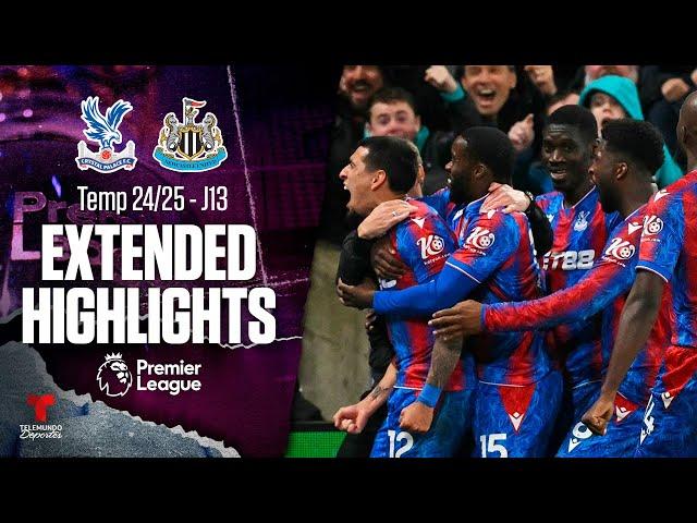 Crystal Palace vs. Newcastle | Highlights Premier League | Jornada 13 | Telemundo Deportes