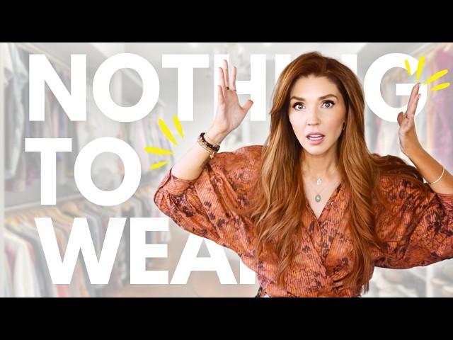 WHY you have a closet FULL of Clothes & NOTHING TO WEAR?!  (and how to fix it fast!)