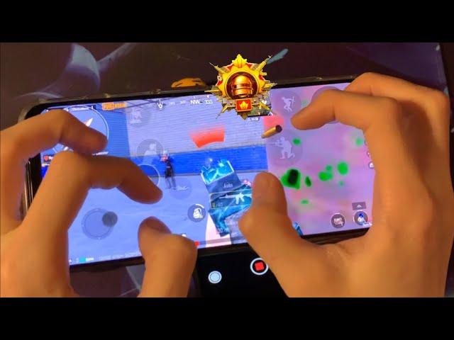 【My Setting】King of God Controlcode3 6fingers claw handcam | PUBG MOBILE