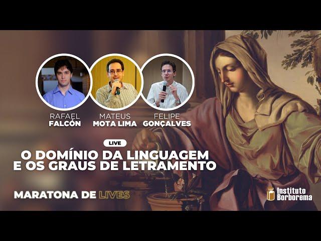 O domínio da linguagem e os graus de letramento / Rafael Falcón, Mateus Mota e Felipe Gonçalves