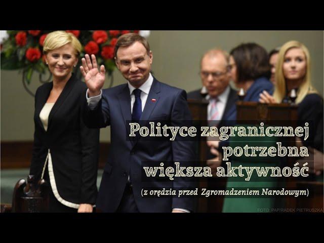 I rok prezydentury Andrzeja Dudy: polityka zagraniczna