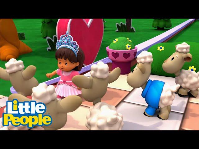 Little People | Dancing with the Sheep | Educational Cartoons | Little People Fisher Price