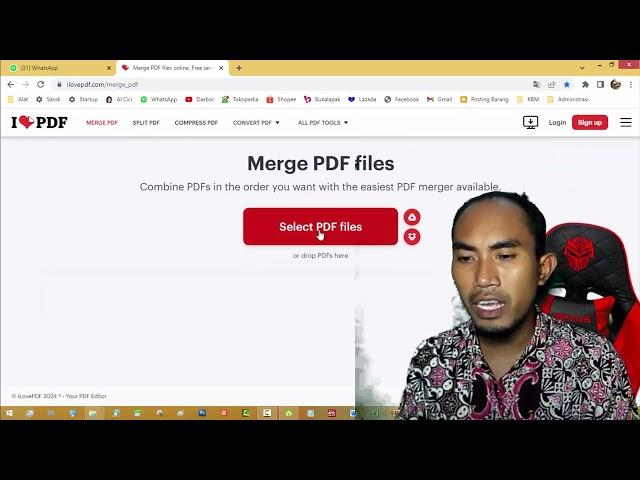 Cara Merge atau Menggabungkan Beberapa File PDF Menjadi Satu