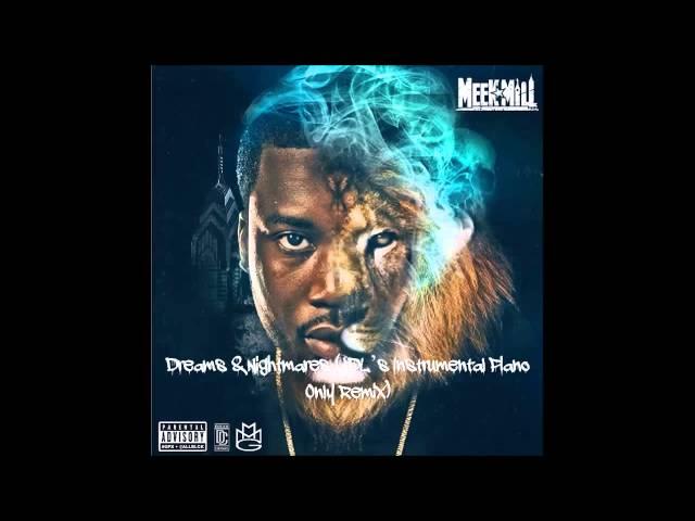 Meek Mill - Dreams & Nightmares (Instrumental Piano Only Remix)