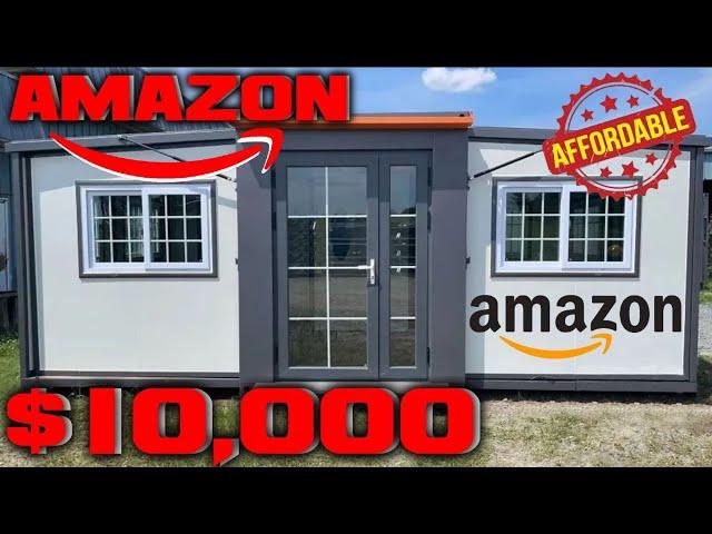 Prefab Tiny House From Amazon for $10K | Prefab Tiny House  Affordable, Portable,  Easy  Set Up Home