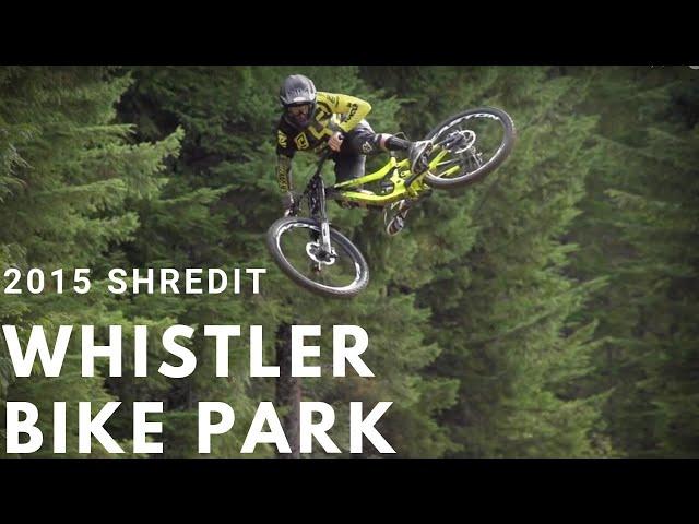 Remy Metailler attacks the Whistler Bike Park