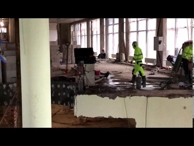 Безопасный демонтаж чаши бассейна в Москве | ДАЙМОНДТЕК КОНСТРАКШН