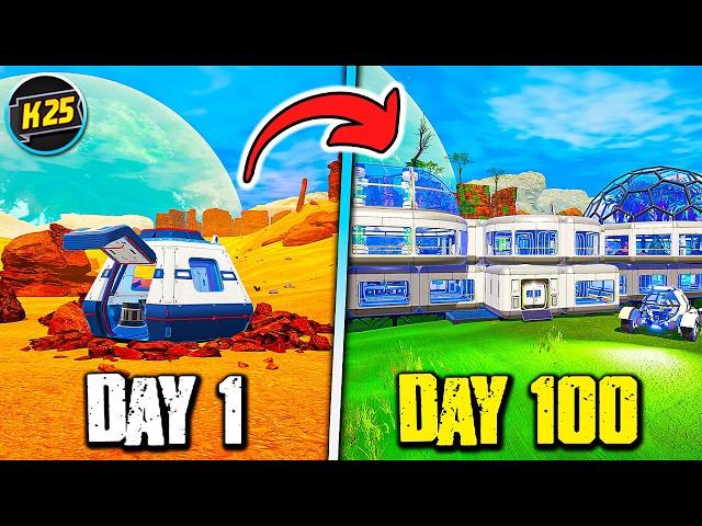 I Survived 100 Days in Planet Crafter, Here's What Happened! 