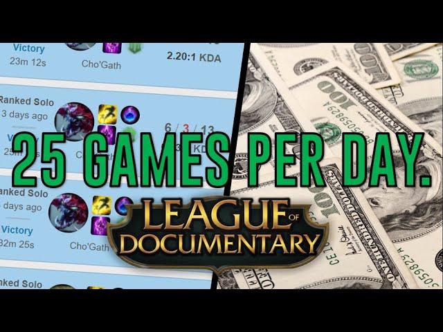 League of Documentary - The Harsh Reality of Eloboosters.