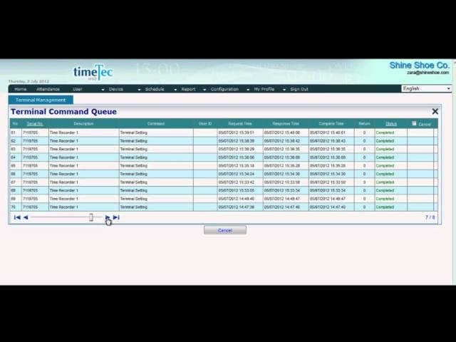 TimeTec Cloud : Manage Data