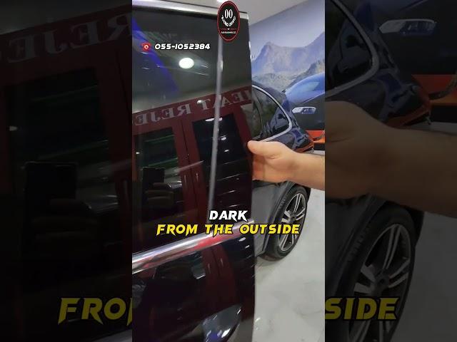 Nano ceramic tints 95% heat rejection installed on a #Porsche . #zerozero #sharjah #dubai #cartint