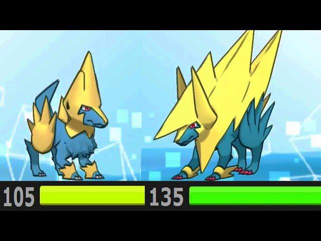 they basically made Mega Manectric a lightning bolt