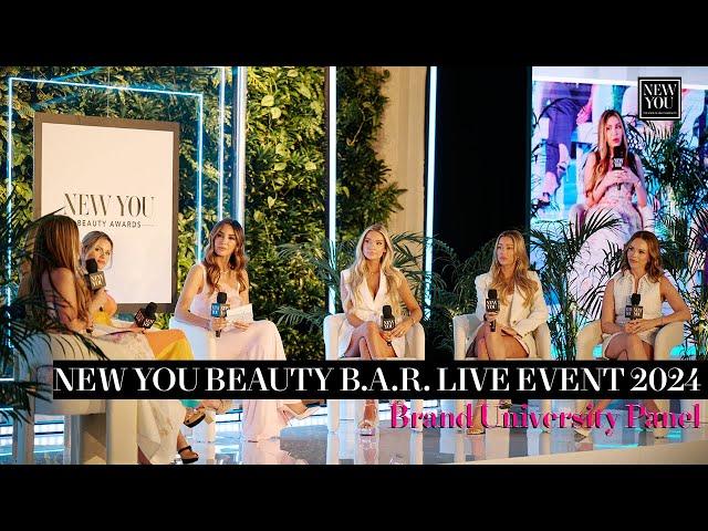 NEW YOU Beauty Awards Brand University Panel 2024