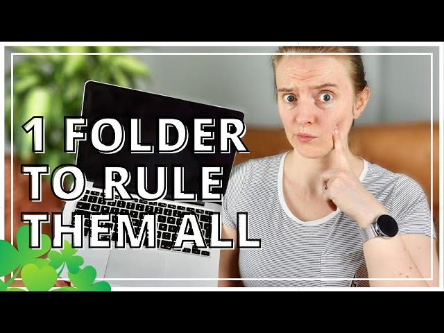 ️ Organizing Digital Files & Folders In 5 SECONDS, How To Organize My Computer Declutter Challenge