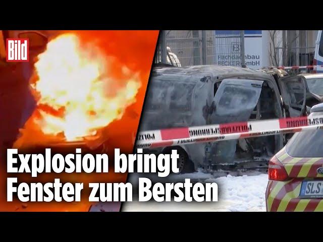 Dramatischer Feuer-Überfall auf Geldtransporter | Saarland