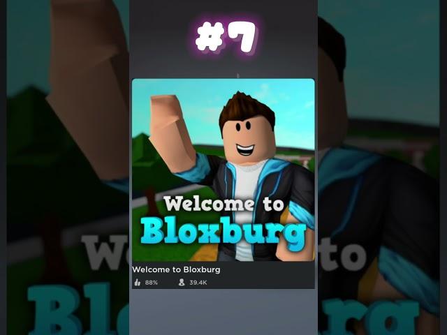 TOP 10 MOST POPULAR ROBLOX GAMES IN 2023