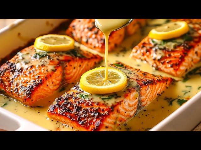 Healthy and SO DELICIOUS! A healthier way to cook salmon that you will love!