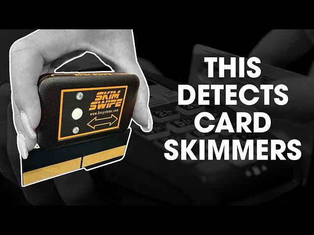 Skim Swipe POS Retail Terminal Card Skimmer Detector by Berkeley Varitronics Systems