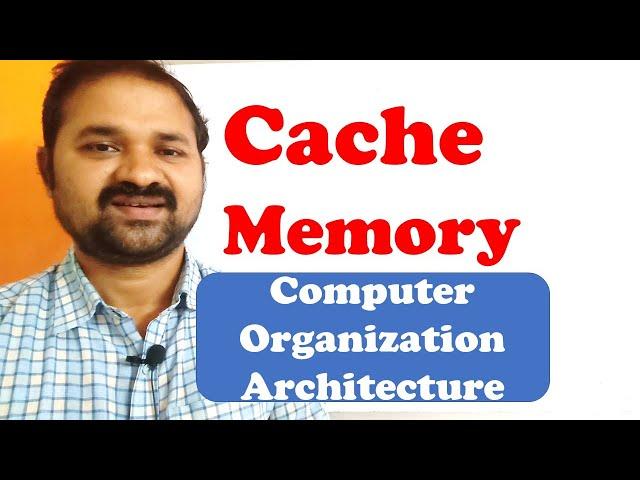 Cache Memory ||Direct Mapping|Associative Mapping-Set Associative-Computer Organization Architecture