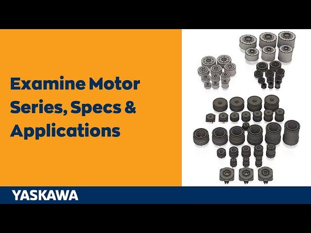 Yaskawa Direct Drive Motors