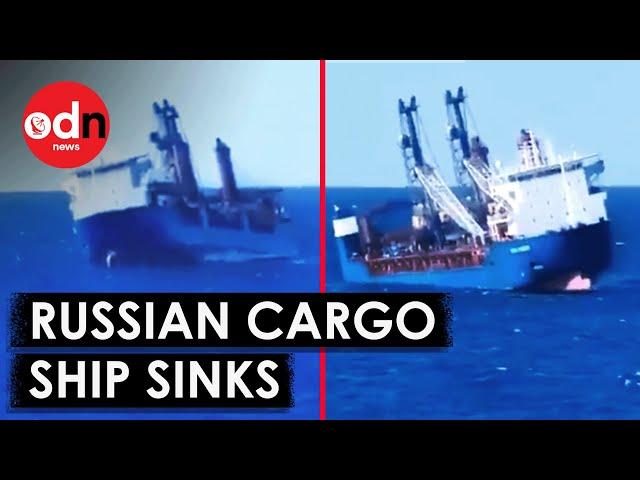 Russian Ship Ursa Major Sinks After Mysterious Explosion in the Mediterranean Sea