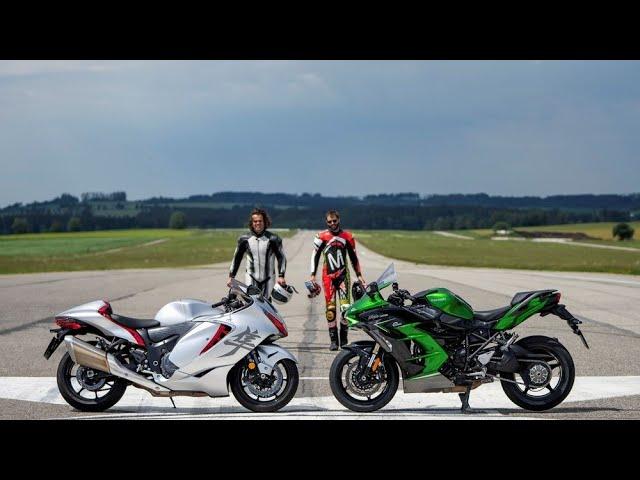 Top Gun: Suzuki Hayabusa vs Kawasaki Ninja H2 SX