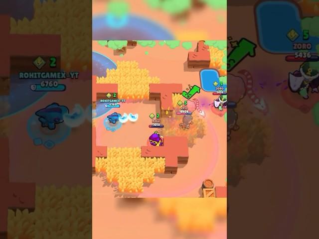 3v1 LEON  Showdown #brawlstars #shorts #short