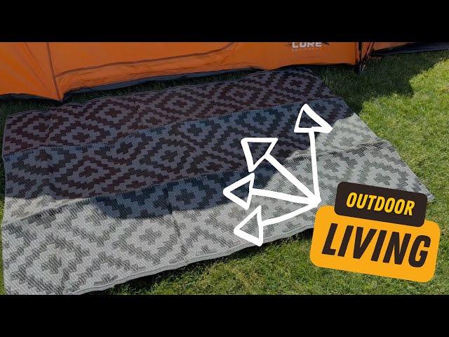 Best Outdoor Tent & RV Mat: SAND MINE Reversible Mat: