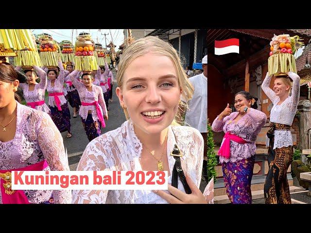 I got INVITED for a BALINESE CEREMONY - Authentic BALI Vlog #19 - Janine Freuling