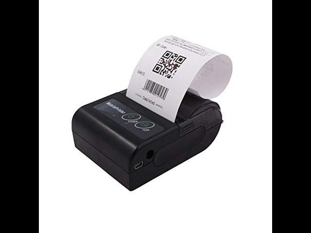 Posprint 58mm Bluetooth Thermal receipt Printer for mobile with free app