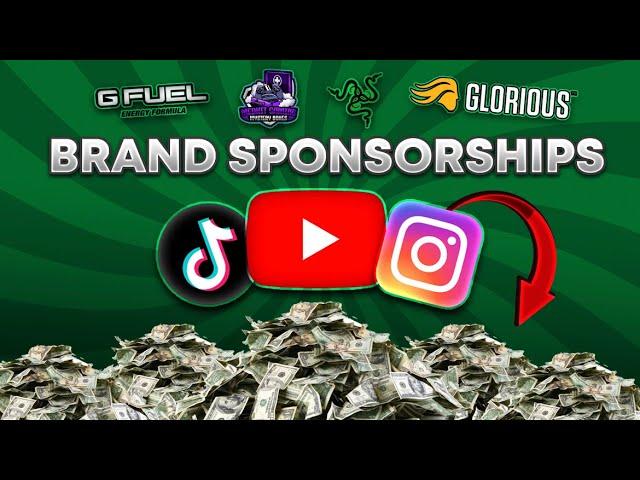 How To Get Sponsors (YouTube,TikTok,Insta)