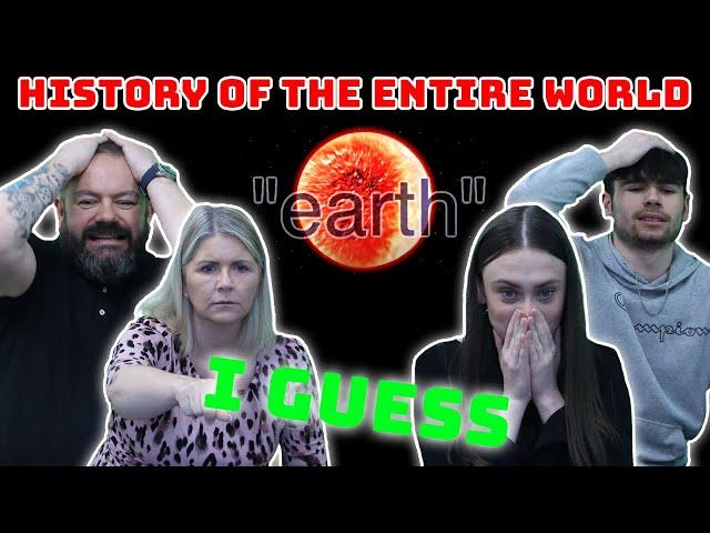 HISTORY OF THE ENTIRE WORLD | BRITISH FAMILY REACT