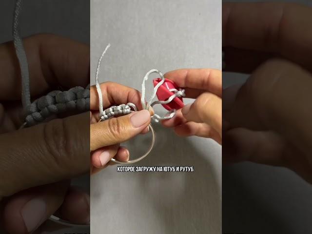 Как плести комбинированную дугу #фриволите #angelagambka #diy #tatting #украшения #хобби #handmade