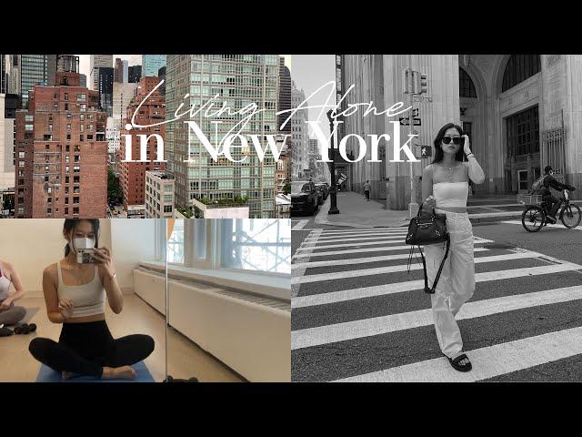 LIVING IN NYC | weekend vlog, making new friends & current favorites 뉴욕 브이로그