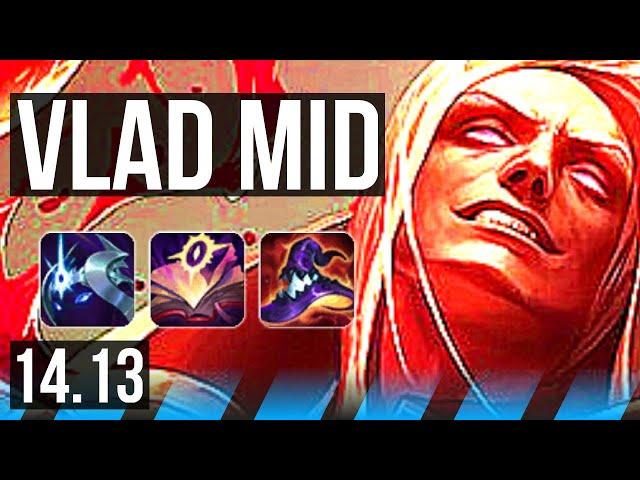 VLADIMIR vs YONE (MID) | 7k comeback, 68% winrate, 11/2/7, Godlike | VN Master | 14.13