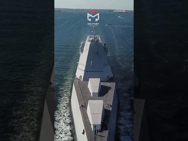 Powerful Zumwalt Class Launch Guide Missile #shorts