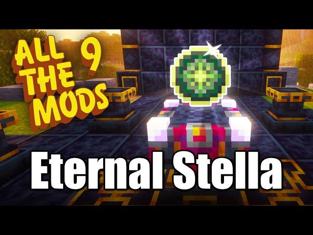 How to make UNBREAKABLE Items - Eternal Stella | All The Mods 9