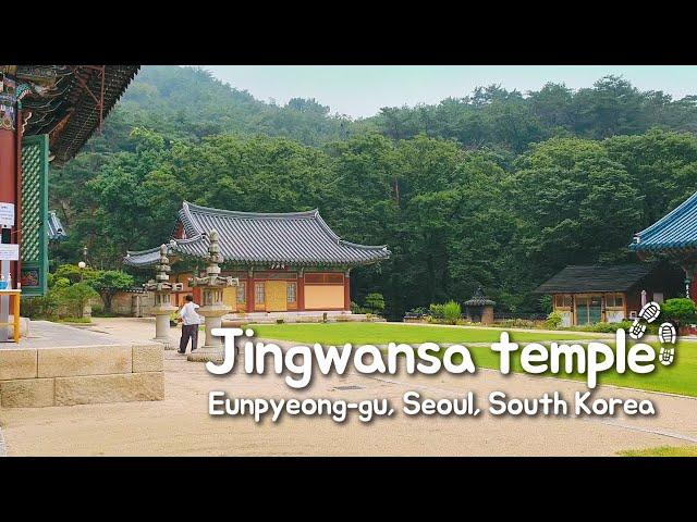 【4K】 Let's go for a walk around the Jingwansa temple